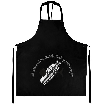 Discover Alcohol is A solution to all my problems anyway Aprons