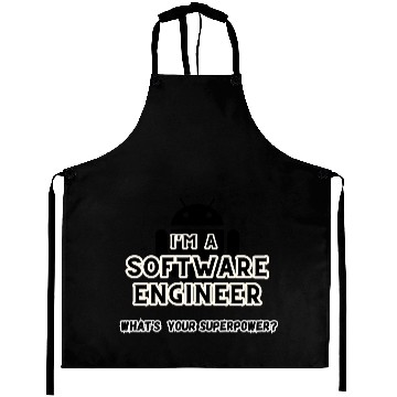 Discover I'm a software engineer; what's your superpower? Aprons
