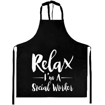 Discover Relax I'm A Social Worker 2 Aprons