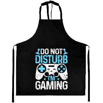 Discover Do Not Disturb I'm Gaming Aprons