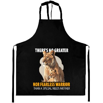 Discover A Fearless Mother And Her Cub Aprons