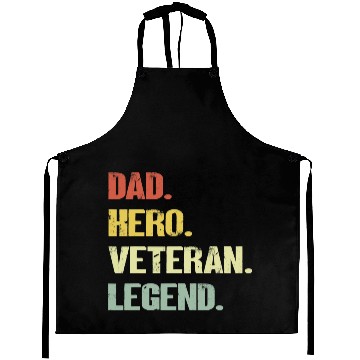 Discover Dad hero veteran legend Aprons