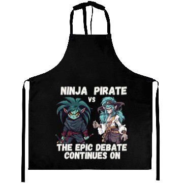 Discover Ninja vs Pirate, Debate Aprons