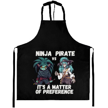 Discover Ninja vs Pirate, Preference Aprons