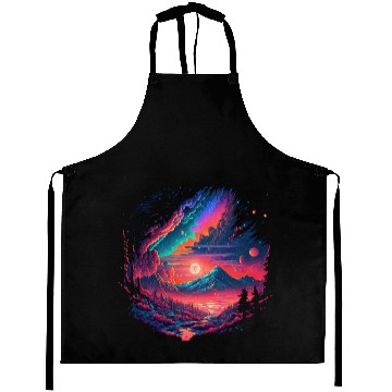 Discover Galaxy Mountain Aprons