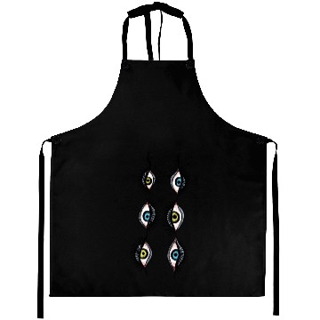 Discover Creepy Weird Eye Garlands Surreal Art Aprons