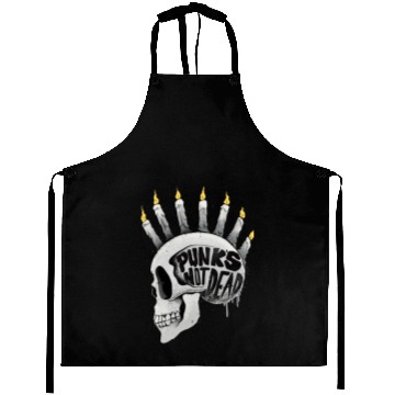 Discover Punk Skull Aprons