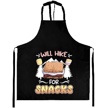 Discover Wanderlust Climber funny Mountain Hiking Snack Aprons