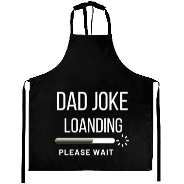 Discover Dad Aprons Funny, Dad Joke Loanding Aprons, 0