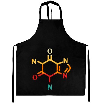 Discover Funny Retro Vintage Science Chemistry Teacher Aprons