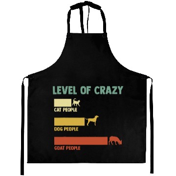 Discover Crazy Goat People Funny Goat Farmer Aprons