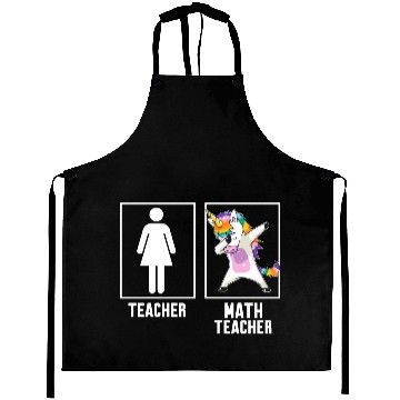 Discover Teacher Vs Math Teacher Aprons