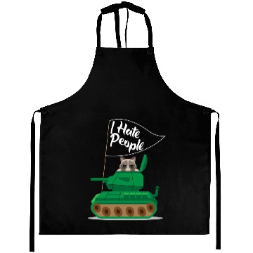 Discover I Hate People Cat Tank Funny I Hate People Aprons