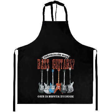 Discover Bass Guitar Grunge Aprons
