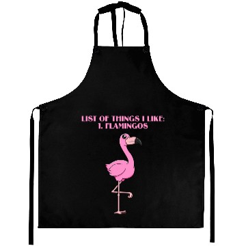 Discover Funny Flamingo For Flamingo Lover Aprons