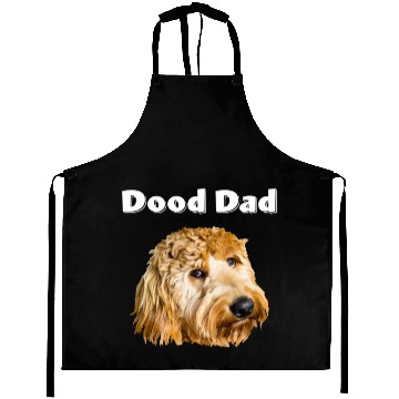 Discover Dood Dad Goldendoodle Aprons