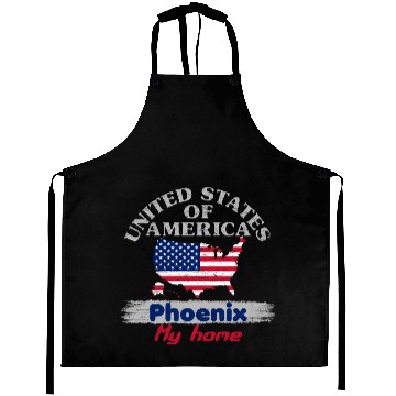 Discover United States of America - Phoenix my home - USA Aprons