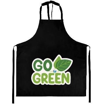 Discover Go Green Earth Day design . Aprons