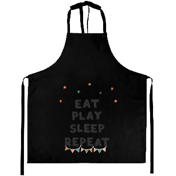 Discover Funny Eat Sleep play Repeat Aprons for Video Games
