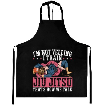 Discover Jiu Jitsu BJJ Martial Arts MMA Combat Fighting Aprons