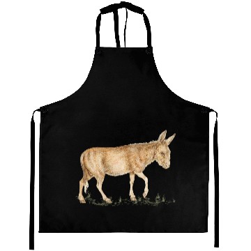 Discover Farm Donkey Animal Lover Zookeeper Mule Farmer Aprons