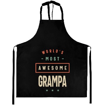 Discover World s Most Awesome Grampa Grandpa Aprons