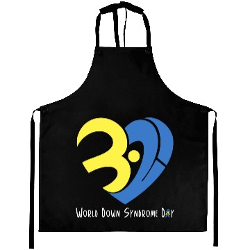 Discover Love World Down Syndrome Awareness Day Love 3 Aprons