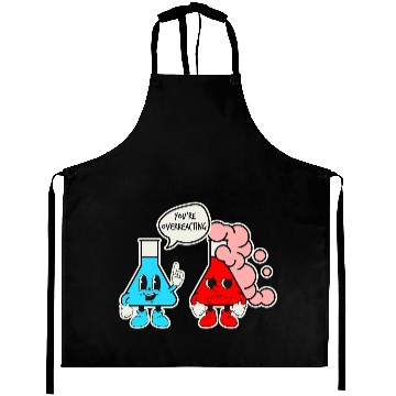 Discover Science Teacher Funny Chemistry Nerd Retro Chemist Aprons