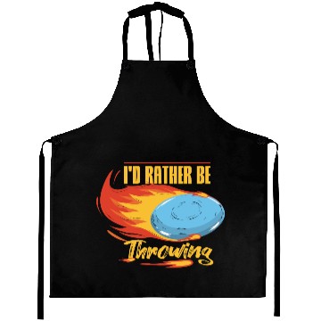 Discover Flying Disc Sport Design For A Disc Golf Coach Aprons