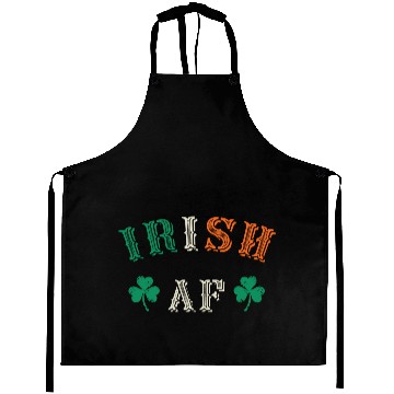 Discover Irish Af Funny St Patricks Day Drinking Aprons