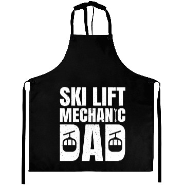 Discover Ski Lift Mechanic Dad Aprons