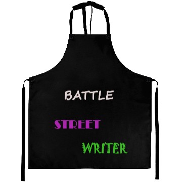 Discover BATTLE STREET WRITER Aprons
