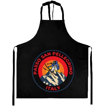 Discover Skiing in Passo San Pellegrino Italy Sunset Aprons