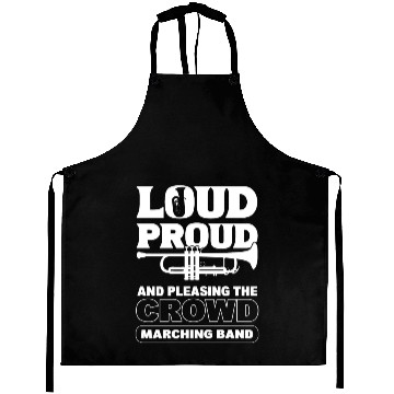 Discover Loud Proud Marching Band Trumpeters Aprons