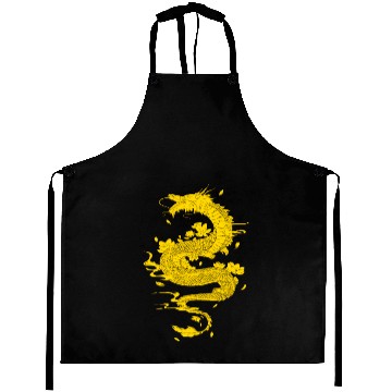 Discover Japanese Dragon Aprons