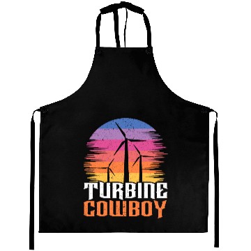 Discover Turbine Cowboy Wind Renewable Energy Windmill Aprons