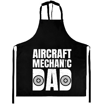 Discover Great Aircraft Mechanic Dad Aprons