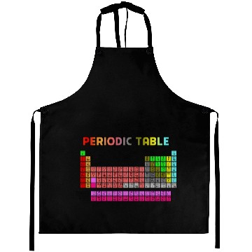 Discover Periodic Table Aprons, Science, Chemistry, Nerdy