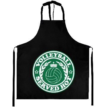 Discover Love Volleyball Gifts Aprons for Teen Girls
