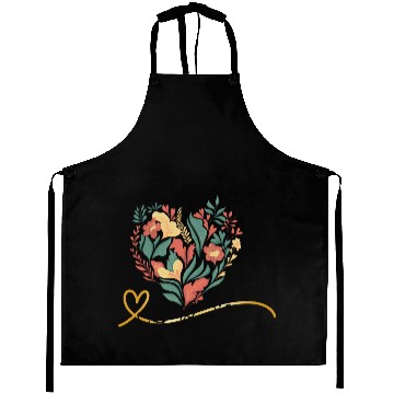 Discover heart flower Aprons