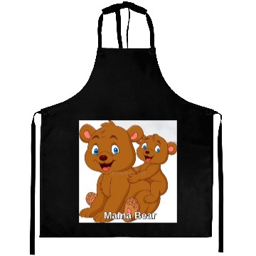 Discover HAPPY Mother's Day Aprons, Mama Bear