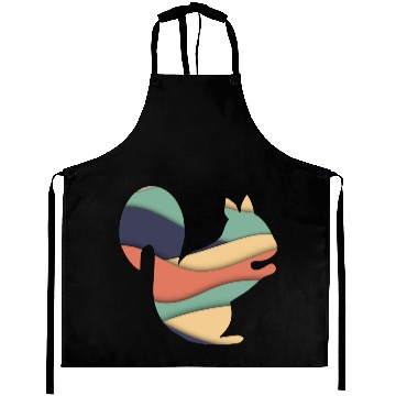 Discover Ochre Squirrel Aprons