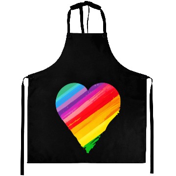 Discover Pride Heart Aprons