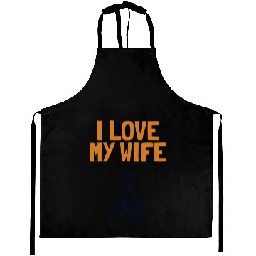 Discover I love my Wife Welder Inspector Tig Tack Mig Rig Aprons