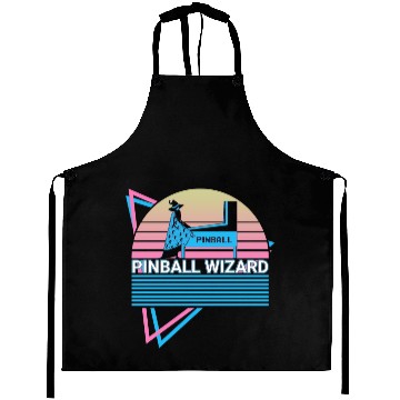 Discover Pinball Wizard Pinball Machine Retro Aprons