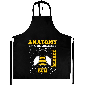 Discover Anatomy of a Bumblebee Bee Lover Gift Aprons