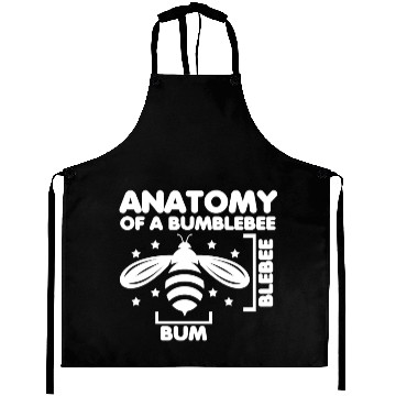 Discover Anatomy of a Bumblebee Bee Lover Gift Aprons