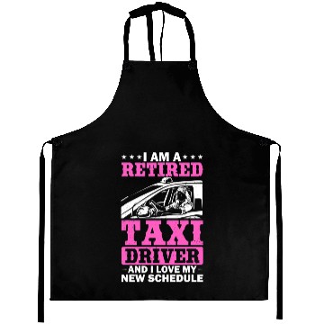Discover Professional Driver Cab Driver Outfit Taxi Lover Aprons