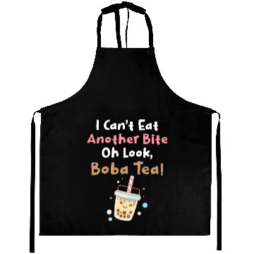 Discover Bubble Tea Lover Boba Tea Drinker Korean Drink Aprons