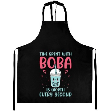 Discover Bubble Tea Lover Boba Tea Drinker Korean Drink Aprons